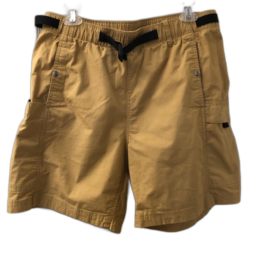 The North Face Men's Khaki Tan Cargo Shorts Medium Safari Hiking Trail A…